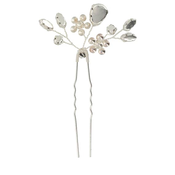 Lot De 3 Épingles À Cheveux Avec Strass & Perles