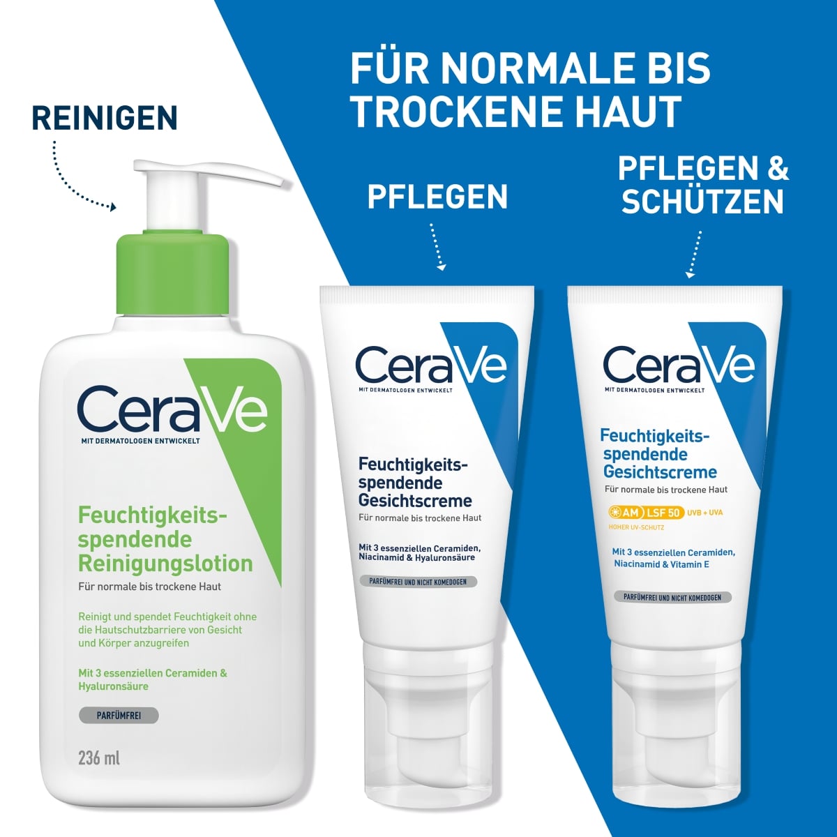 Feuchtigkeitsspendende Gesichtscreme LSF50