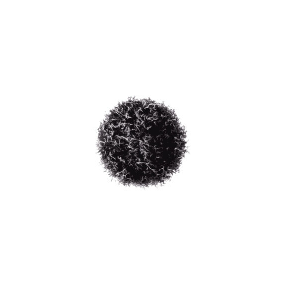 #286S Duo Fibre Tapered Blending Brush