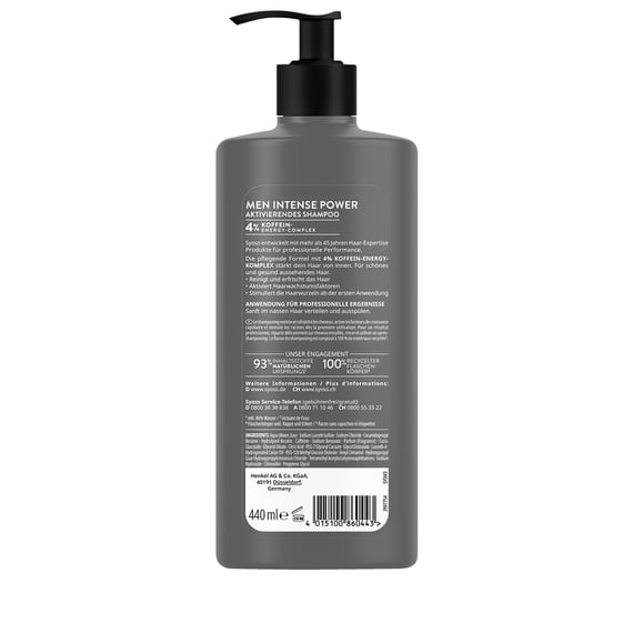 Shampoo Men Intense Power