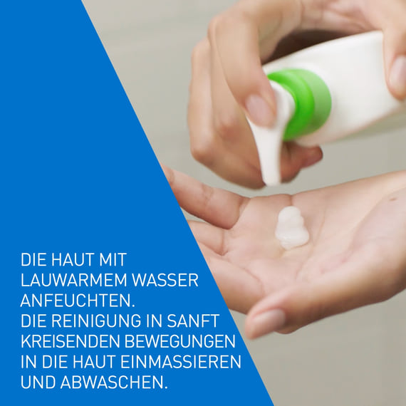 Feuchtigkeitsspendende Reinigungslotion