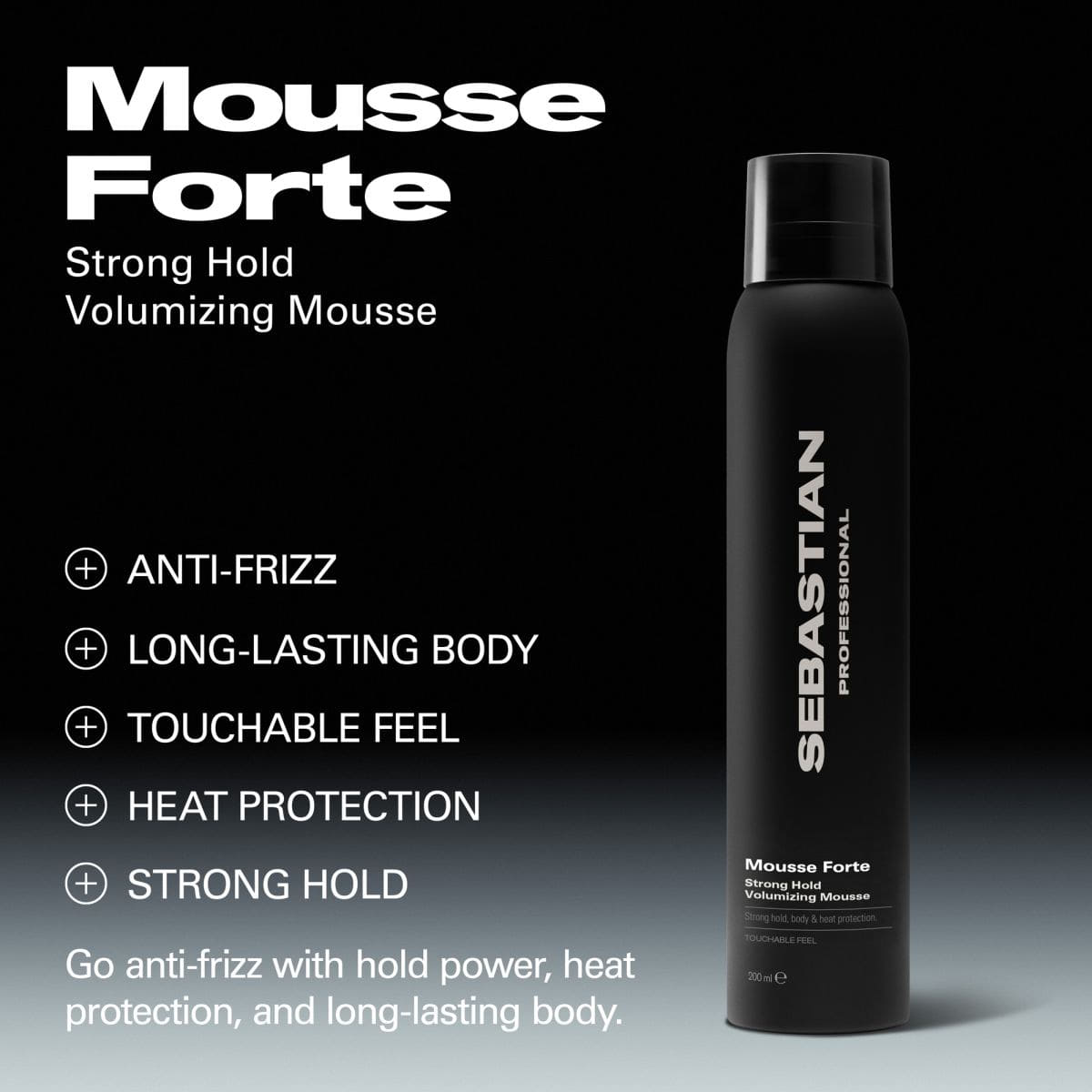 Strong Hold Volumising Mousse