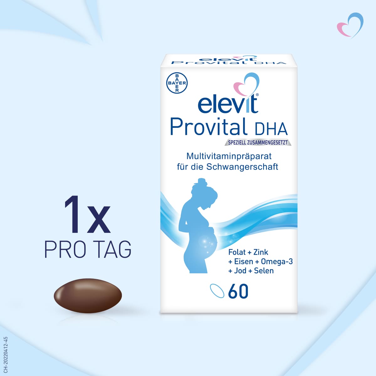 Provital Complex + DHA Kapseln 60 Stk.