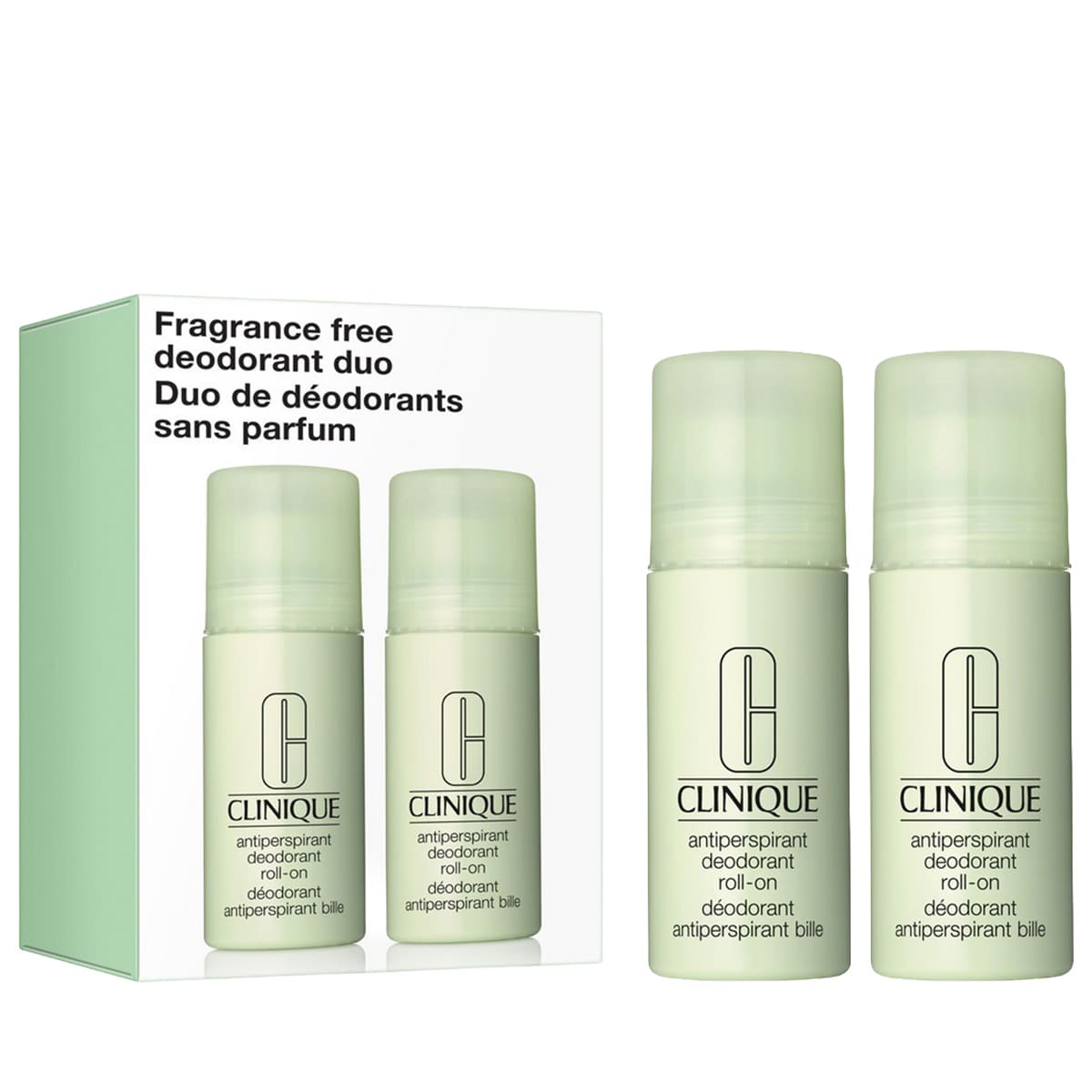 Fragrance Free Deodorant Duo