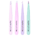 4 Piece Combination Tweezer Set - Pastels