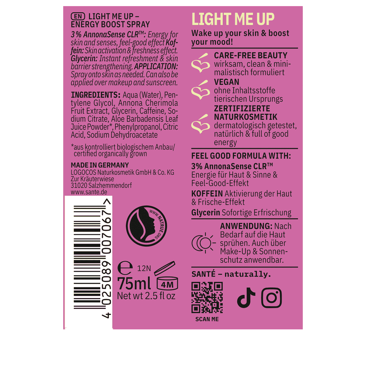 Light Me Up Energy Boost Spray