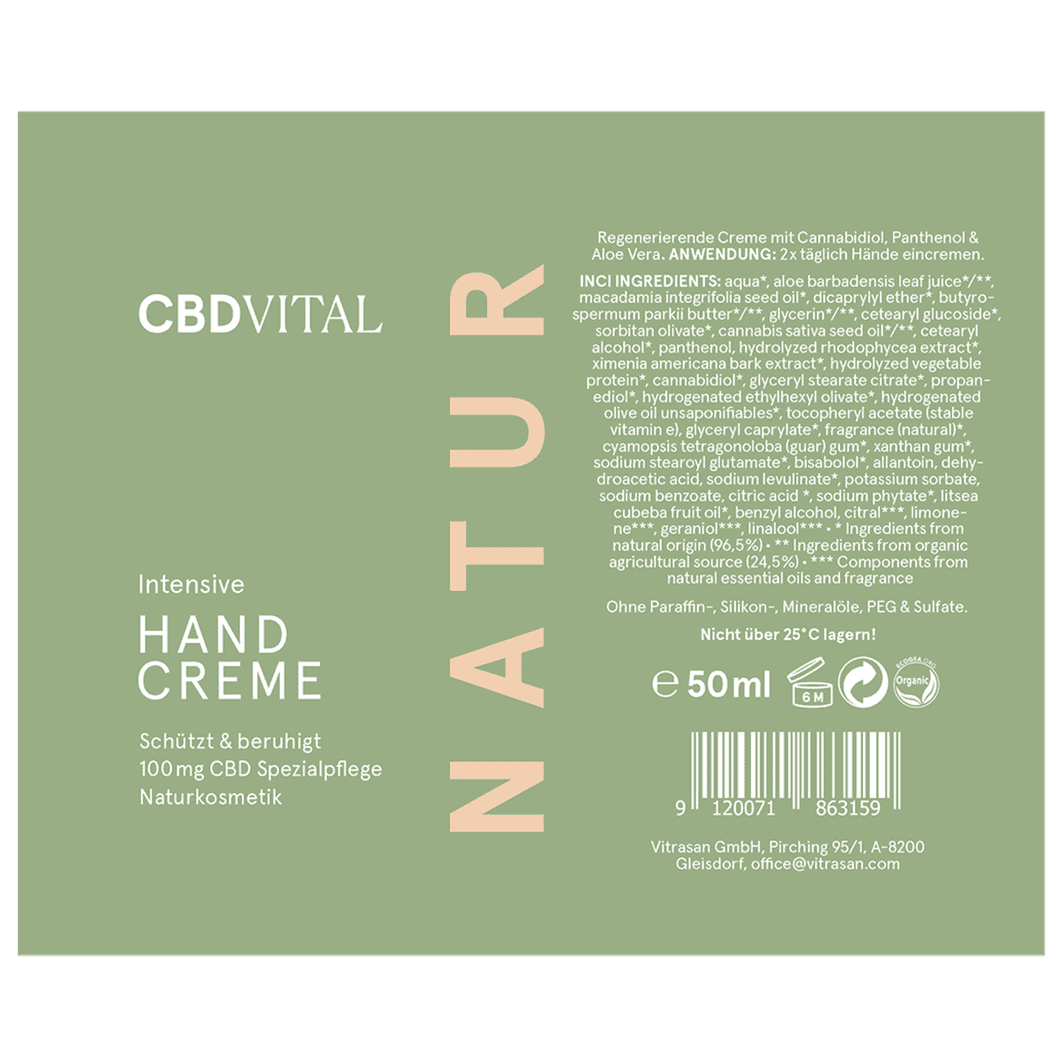 CBD Hand Cream