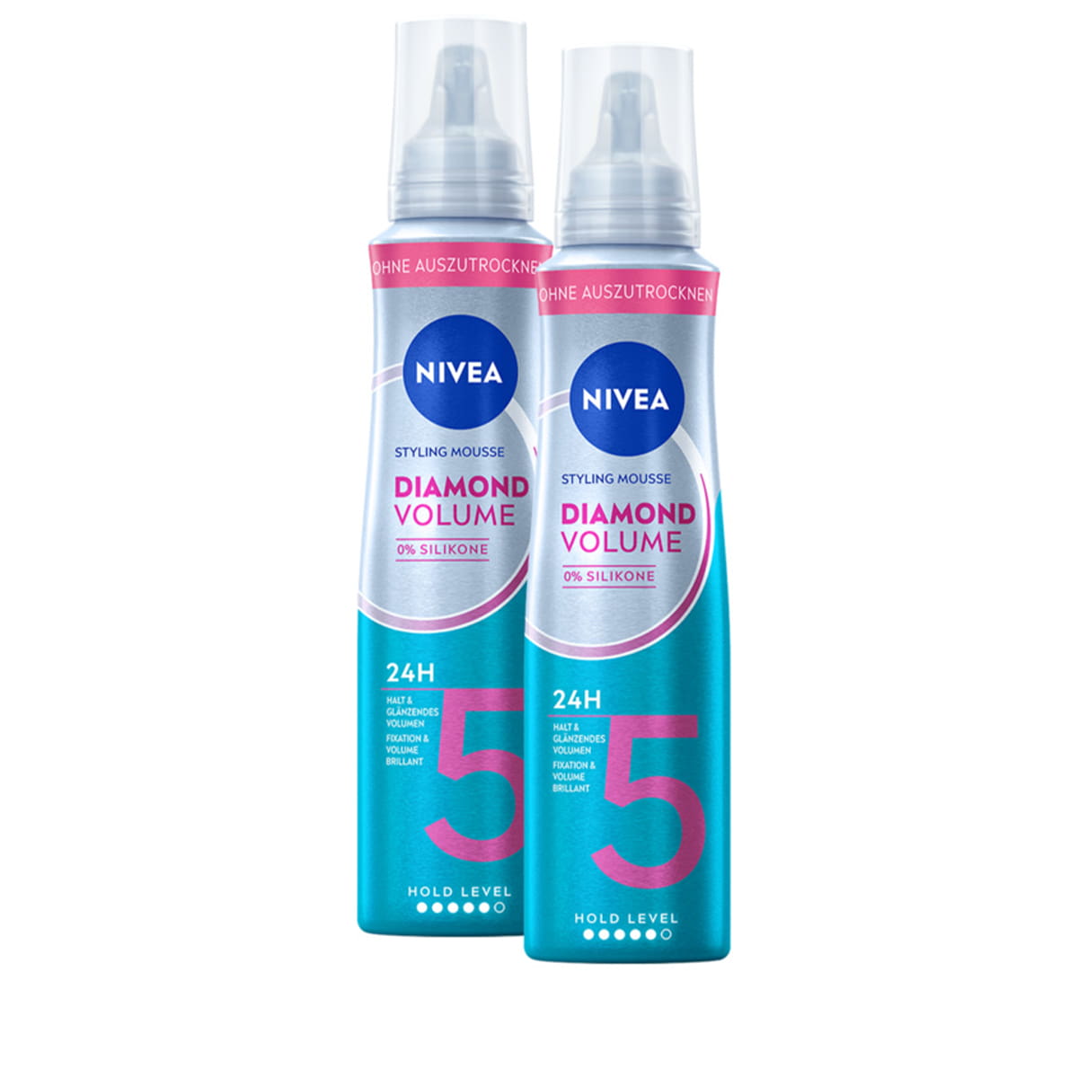 Mousse coiffante Volume Diamant Duo