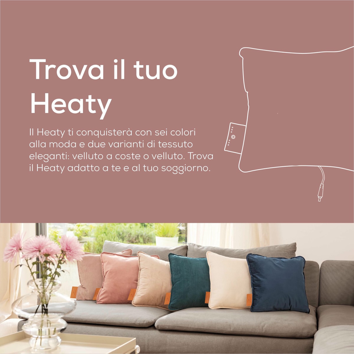 Cuscinetto Riscaldante Heaty HK 77