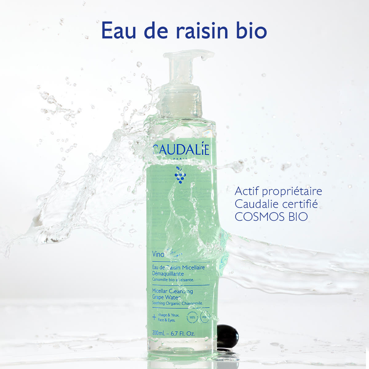 Eau de Raisin Micellaire Démaquillante