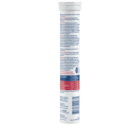 Iron + B12 - 17 Effervescent Tablets