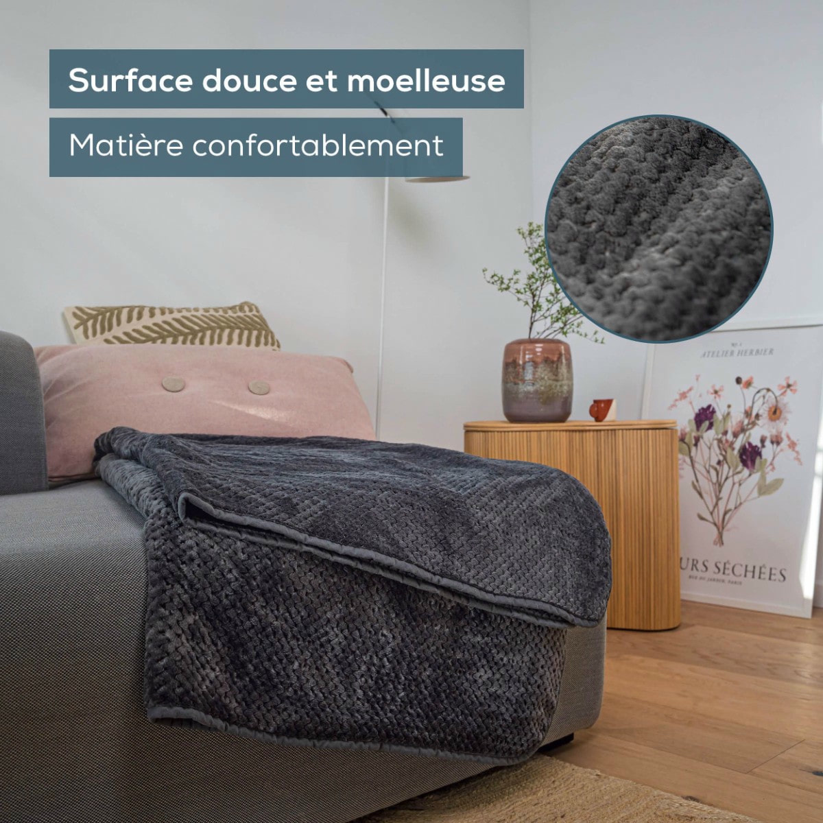 Couverture Chauffante HD 65 - Dark Grey