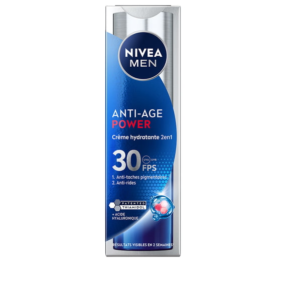 Men Anti-Age Power Luminous Crème Hydratante