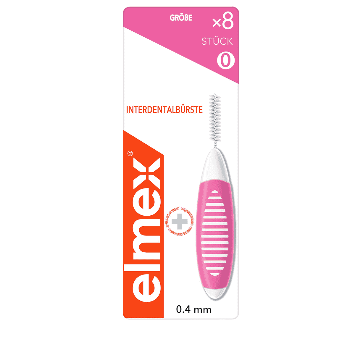 Brosses Interdentaires - Taille 0 / 0.4 mm (Rose)