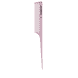Pettine a coda con griglia 8,5" rosa