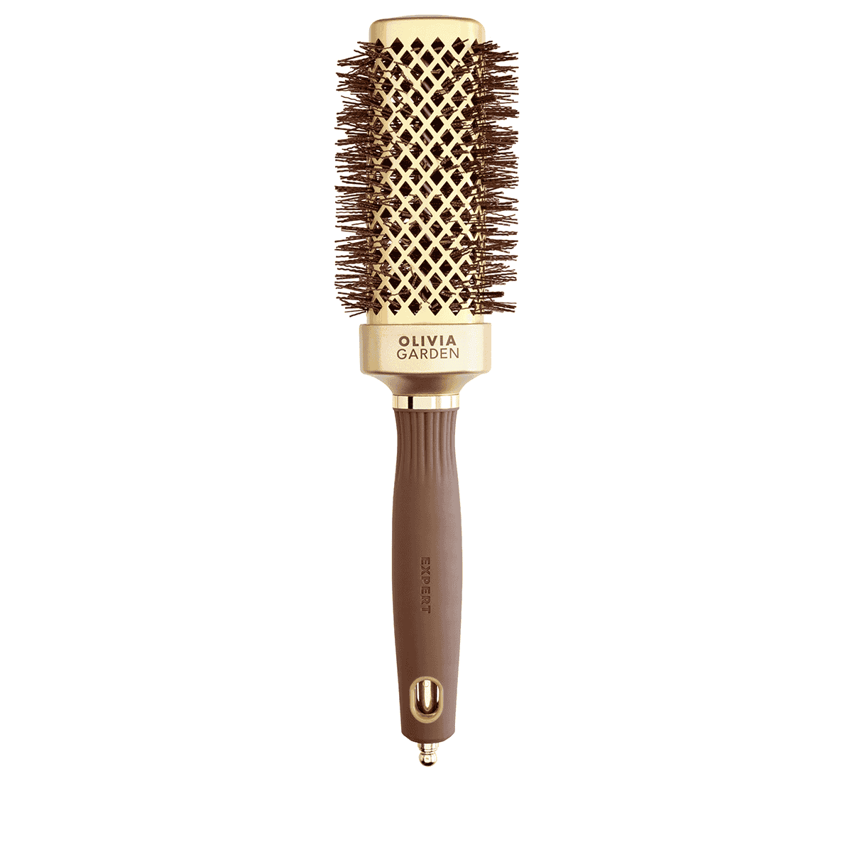 Expert Blowout Setole dritte e ondulate 40 oro e marrone