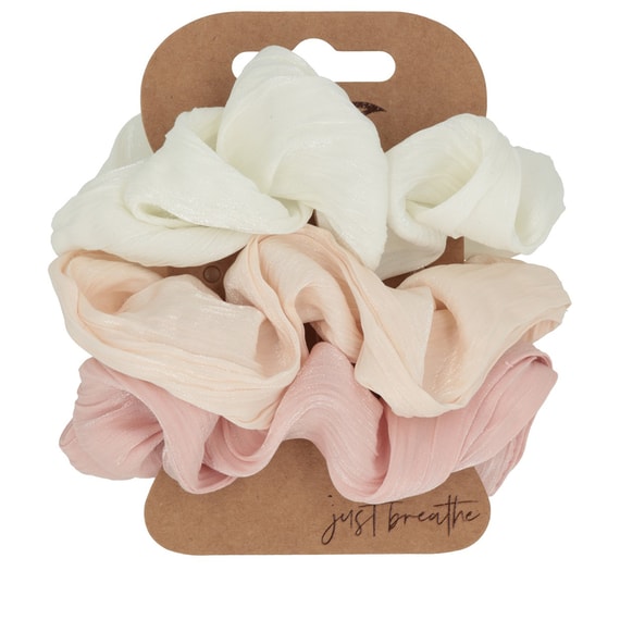 Scrunchie Yoga - Weiss & Rosa