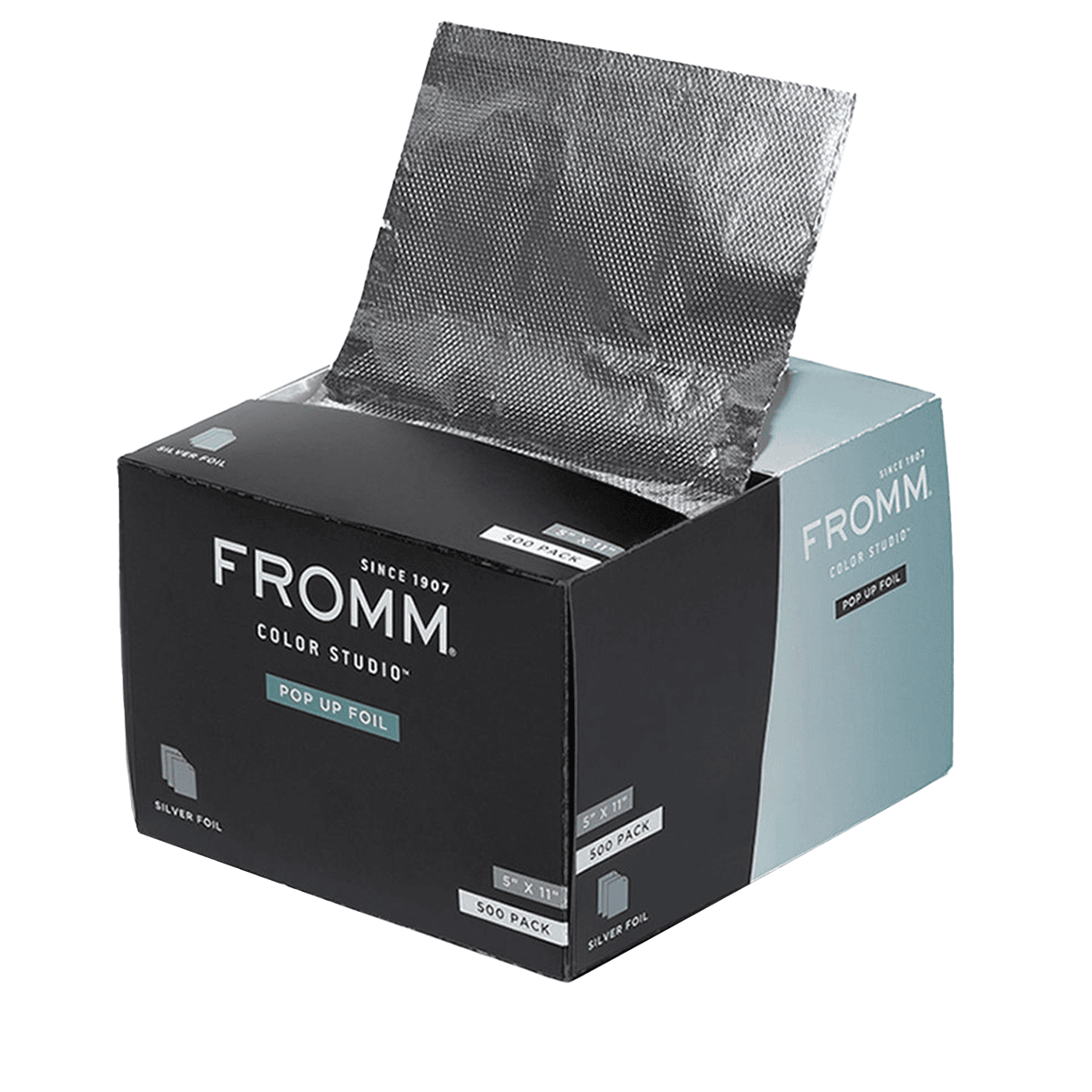 5x11" Feuille d'aluminium argenté 500 feuilles