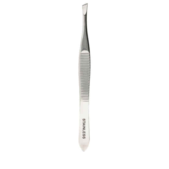 Tweezers slanted