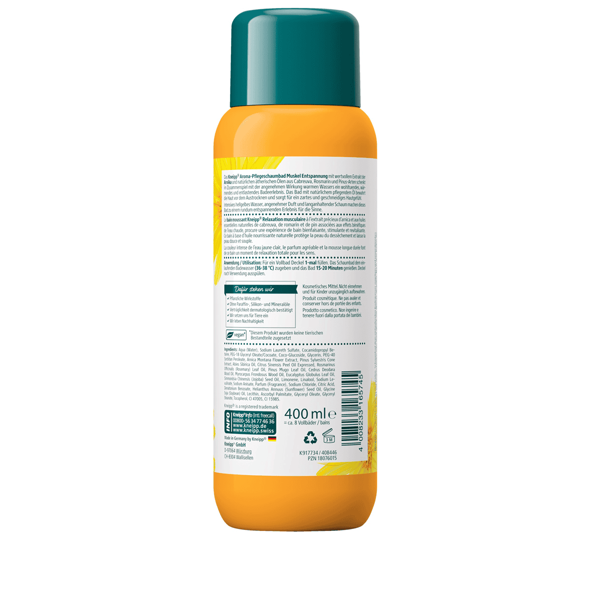 Bain Moussant Relaxation Musculaire