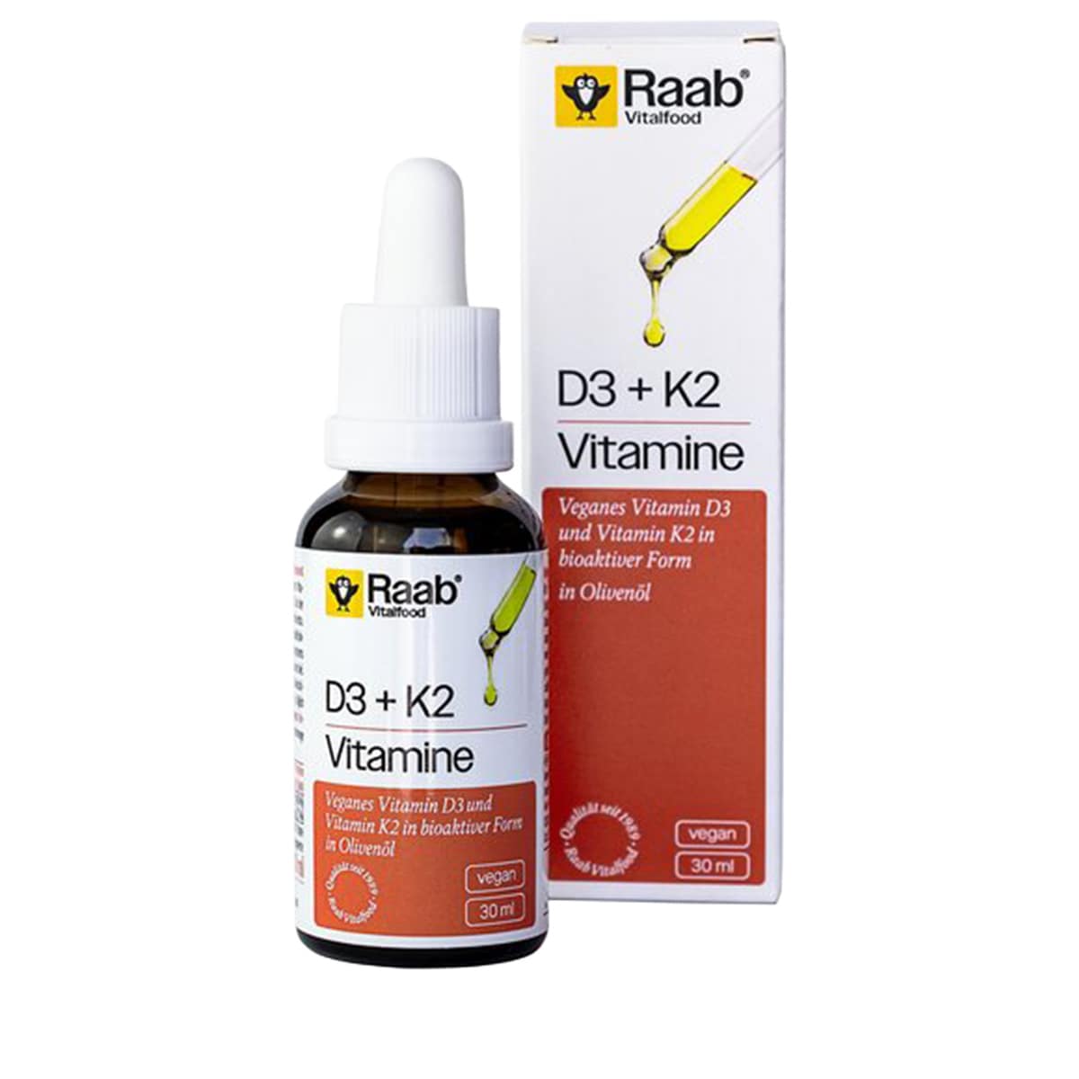 Vitamin D3 + K2 drops