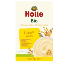 Bio-Vollkorngetreidebrei Hirse
