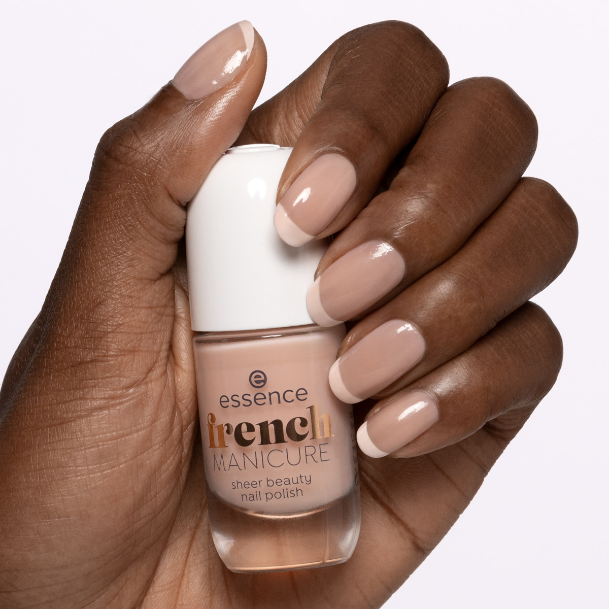 French Manicure Sheer Beauty Nail Polish - 01 Peach Please!