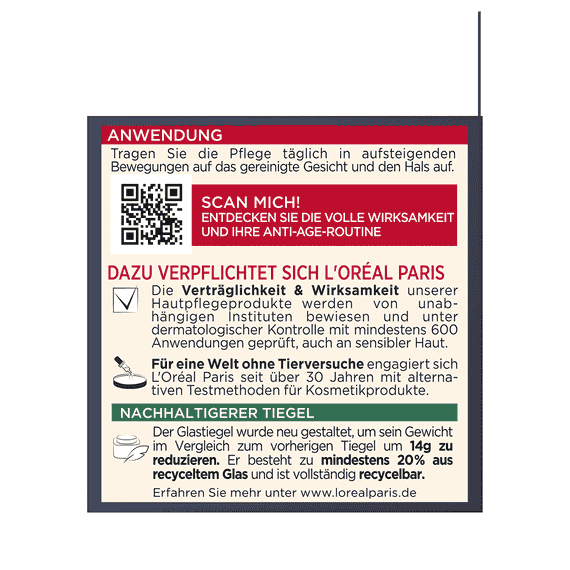 X3 Dreifach-Power Anti-Age Tag