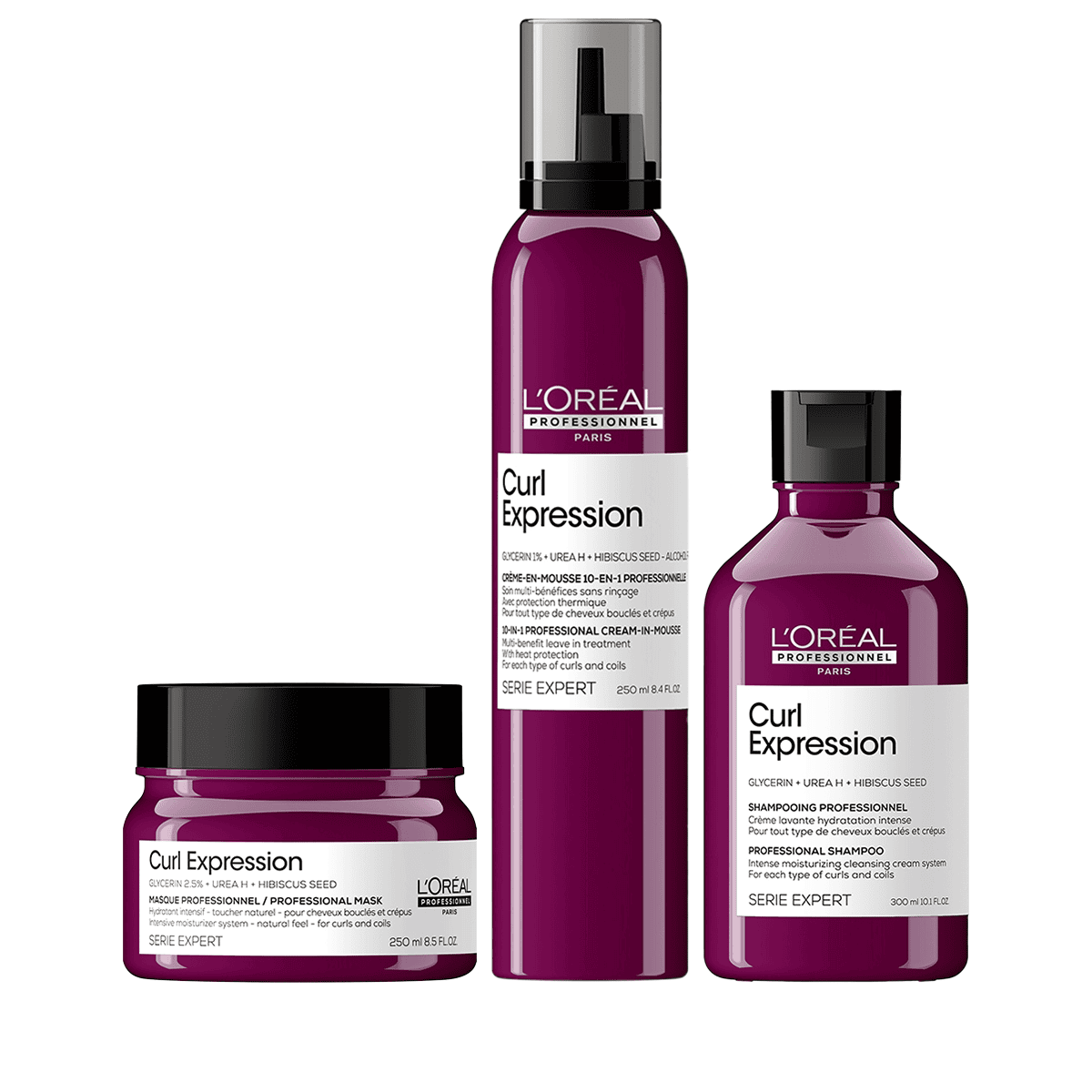 Curl Expression Must-Have Locken Trio Set