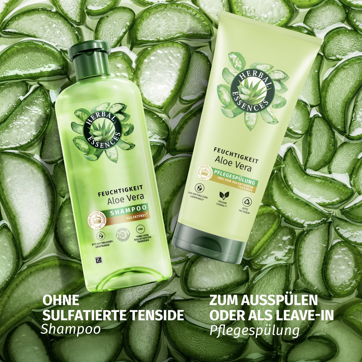 Feuchtigkeit Aloe Vera Pflegespülung