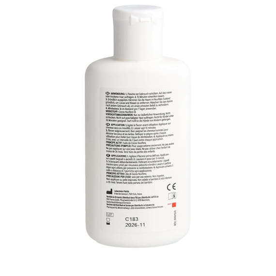 Shampoo anti-poux et lentes 100 % naturel