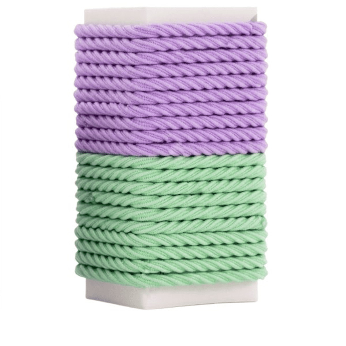 Mini Haargummis (20 Stück - Mint & Violett - Mischpaket)