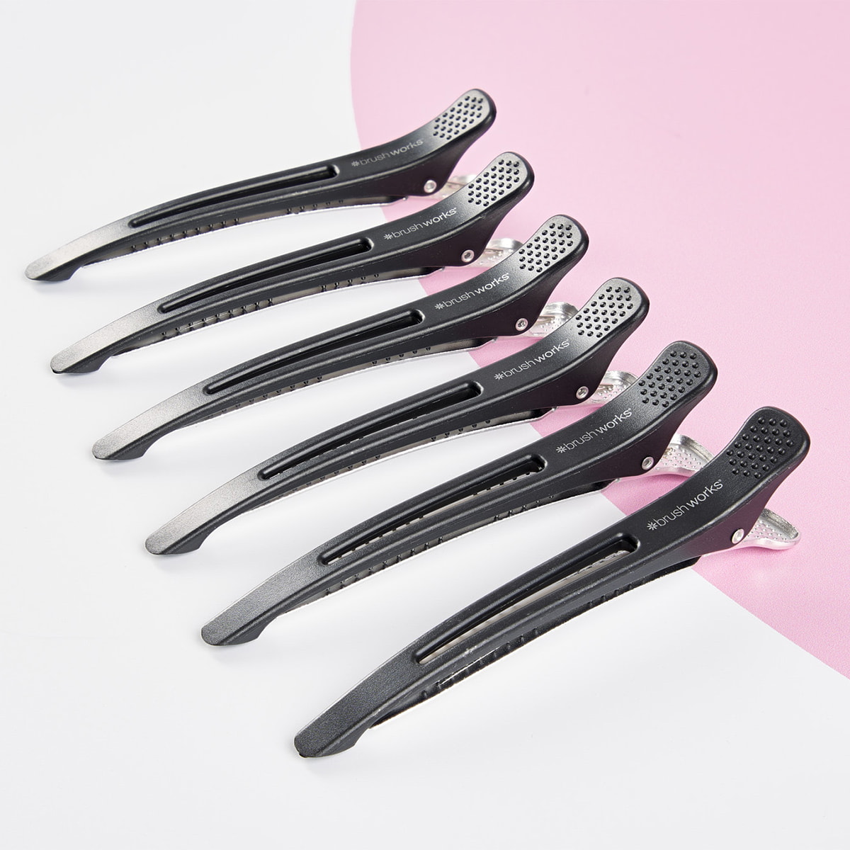 No Crease Sectioning Hair Clips (Pack of 6)