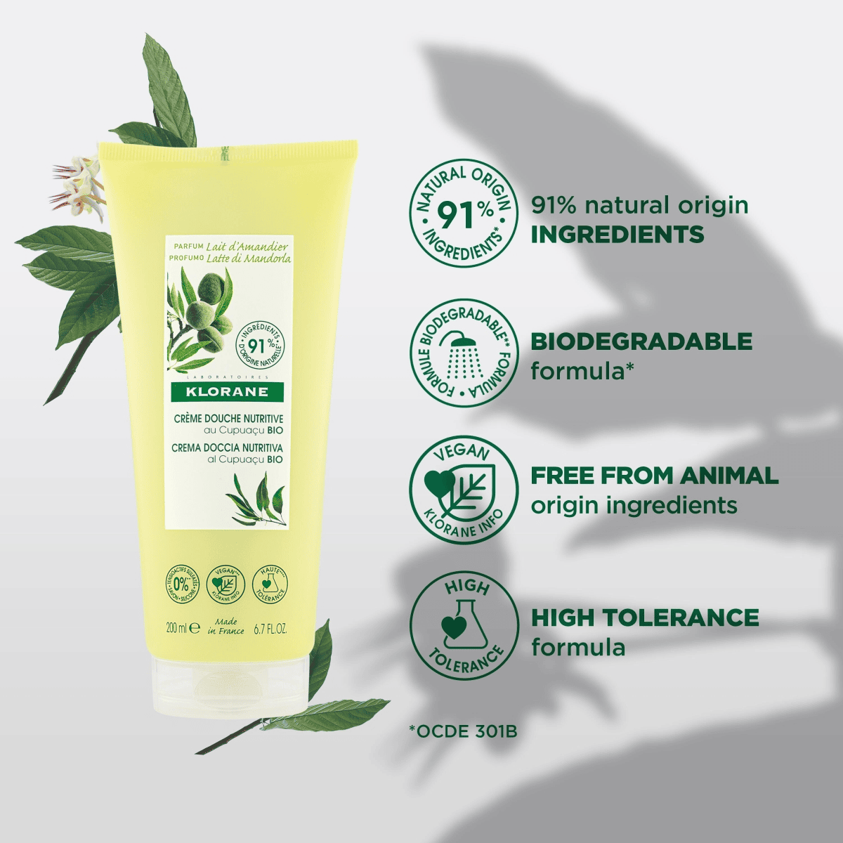 Almond Milk Shower Cream