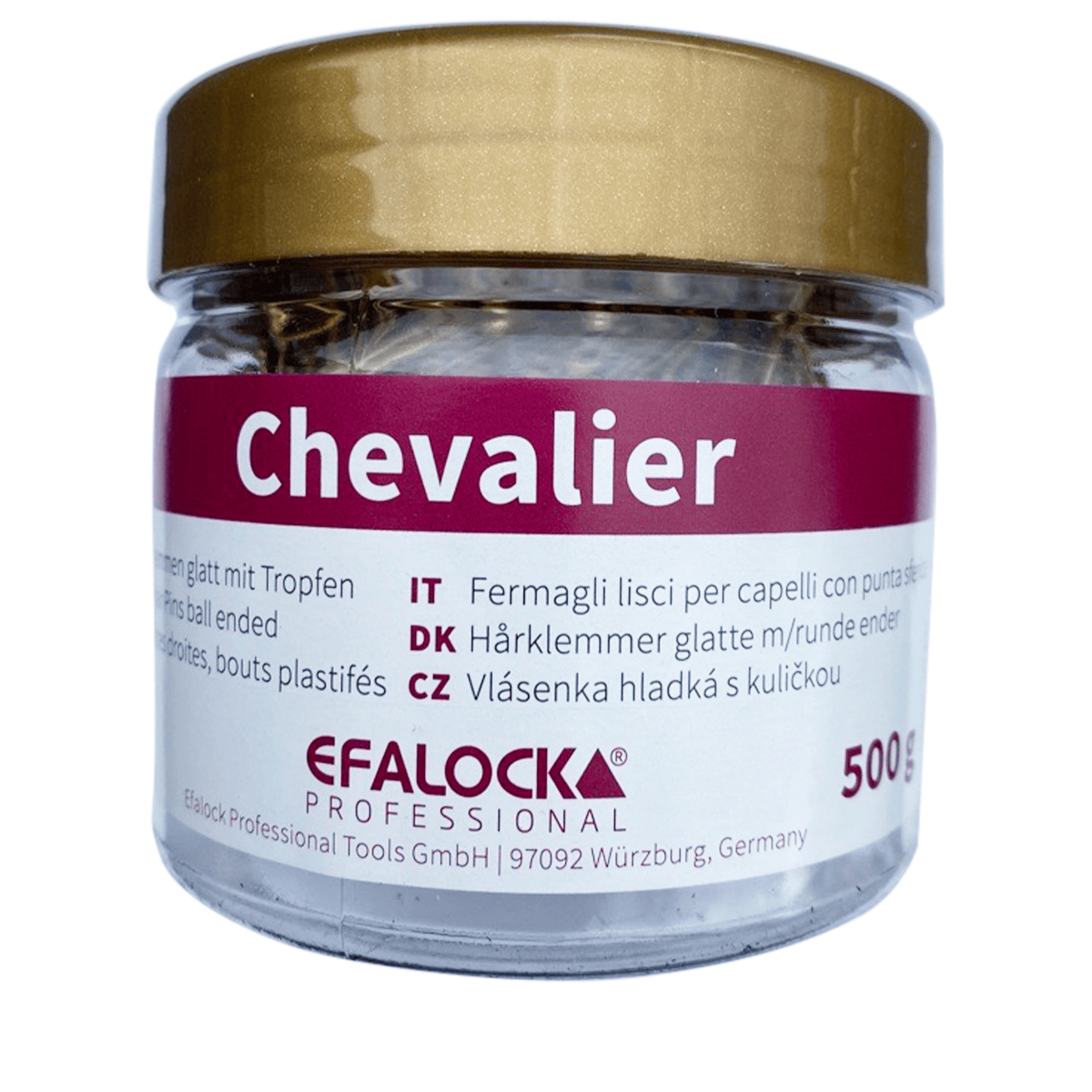 Chevalier hairgrips 5 cm Gold