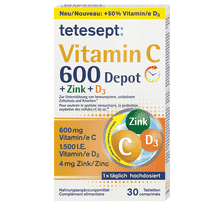 Vitamin C + Zink + D3 Depot
