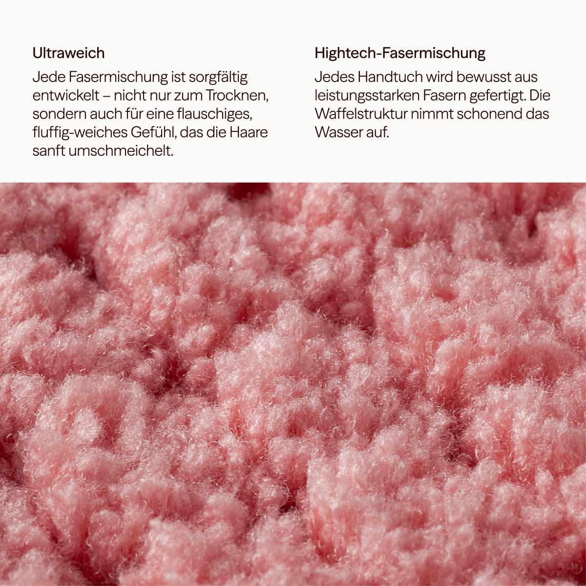 Ultrasaugstarkes Handtuch für das Gesicht - 2er Set