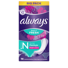 Salvaslip Flexistyle Slim Fresh Scent Big Pack - 74 Pz.