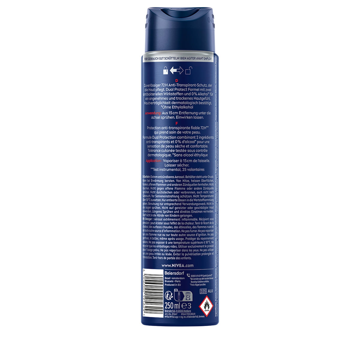 Dry Impact Deo Spray Male XXL Duo