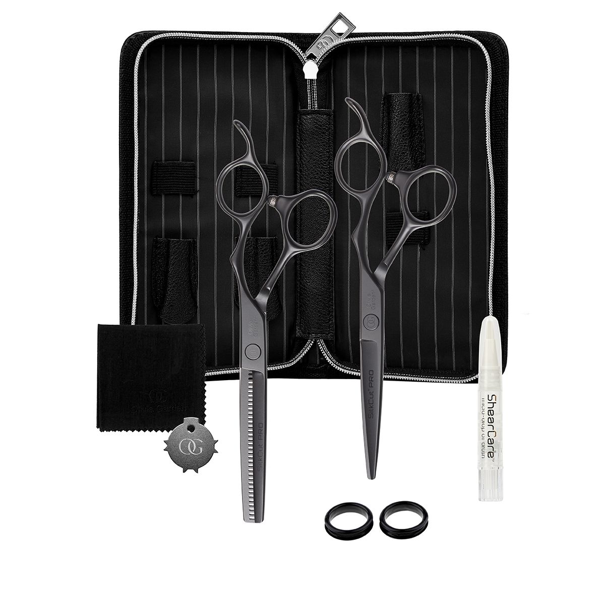 SilkCut PRO Matt Black RH 2er Set HS 5,75''/MS 6,0'' EUR