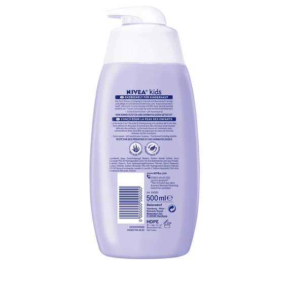 Shower & Shampoo 2in1 Kids Profumo di Bacche