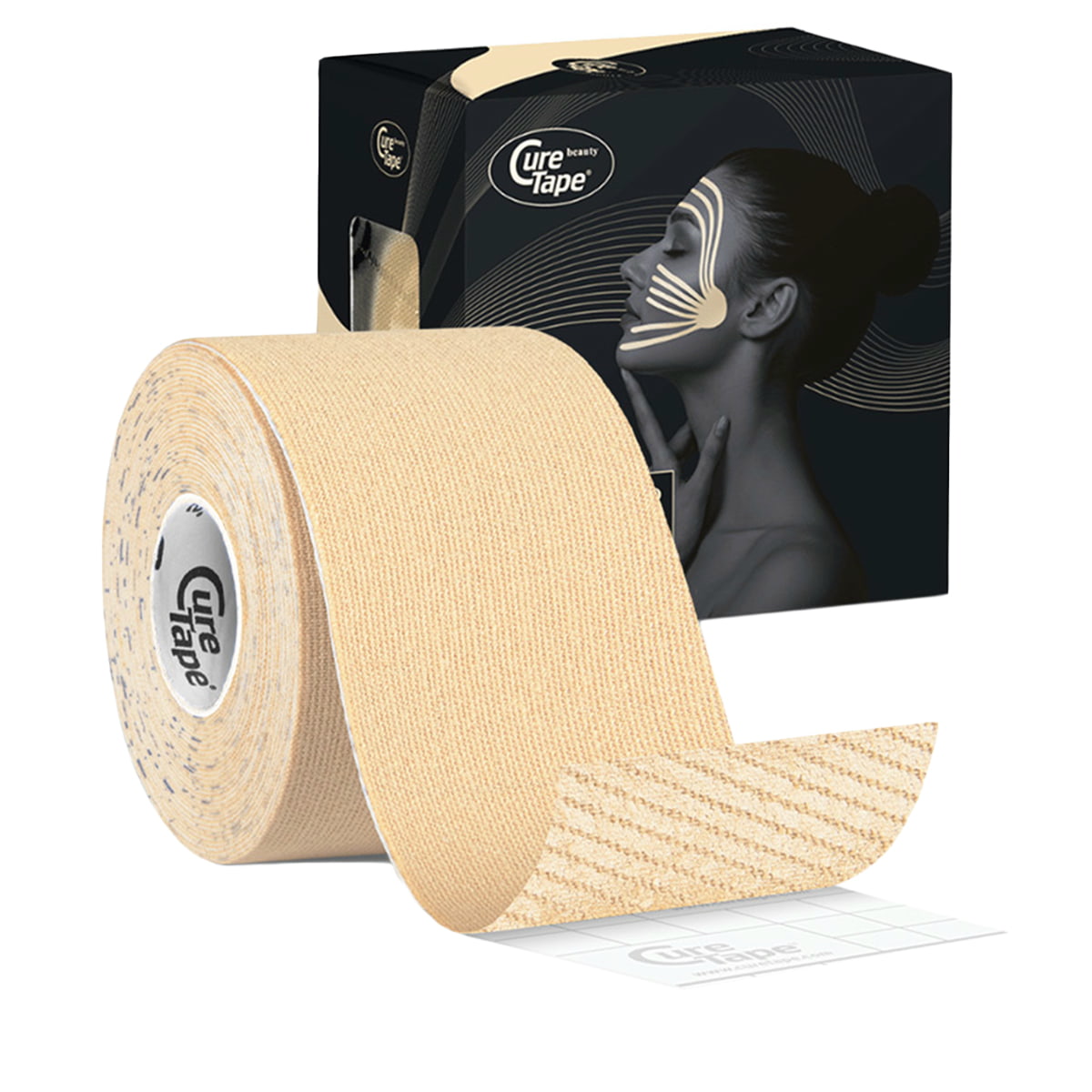 Beauty Face Tape Beige 5 cm x 5 m