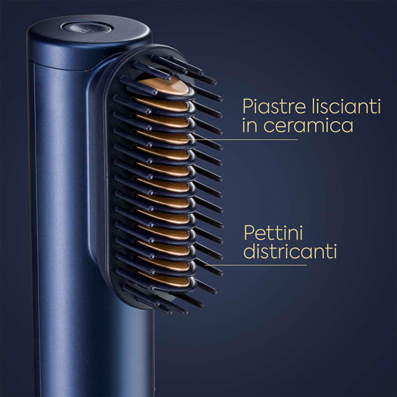 Spazzola ad Aria Air Wand blu/oro AS6550CHE