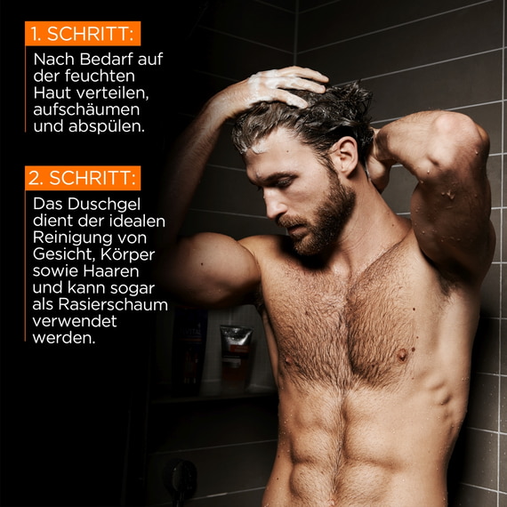 Pure Carbon 5in1 Gel douche multi-action