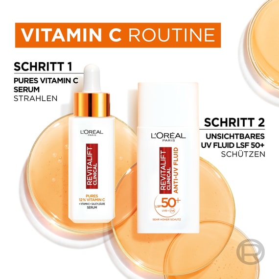 Clinical 12% Sérum Vitamine C Pure (+ Vitamine E + Acide Salicylique)