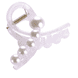 Pince À Cheveux Avec Perles Et Pince À Cheveux Avec Noeud - rose