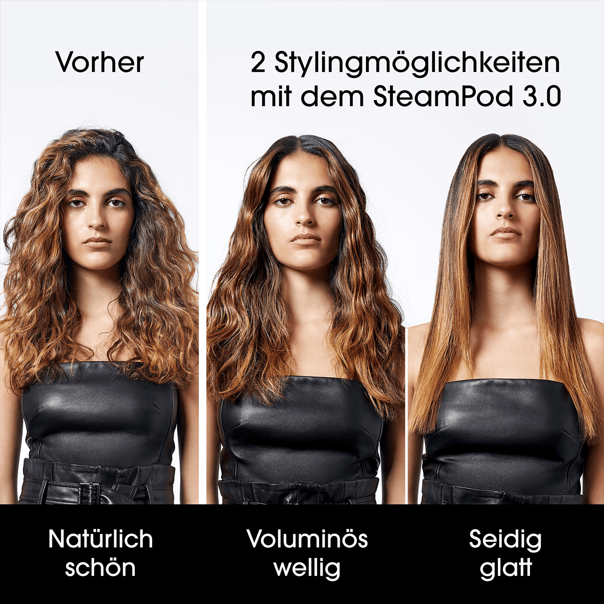 Steampod 3.0 Glätteisen mit Dampftechnologie
