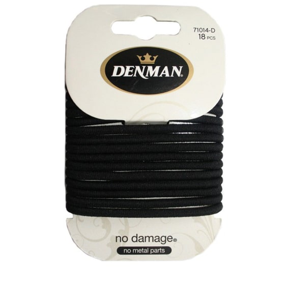 18 Pk 4mm Elastics Black L ND