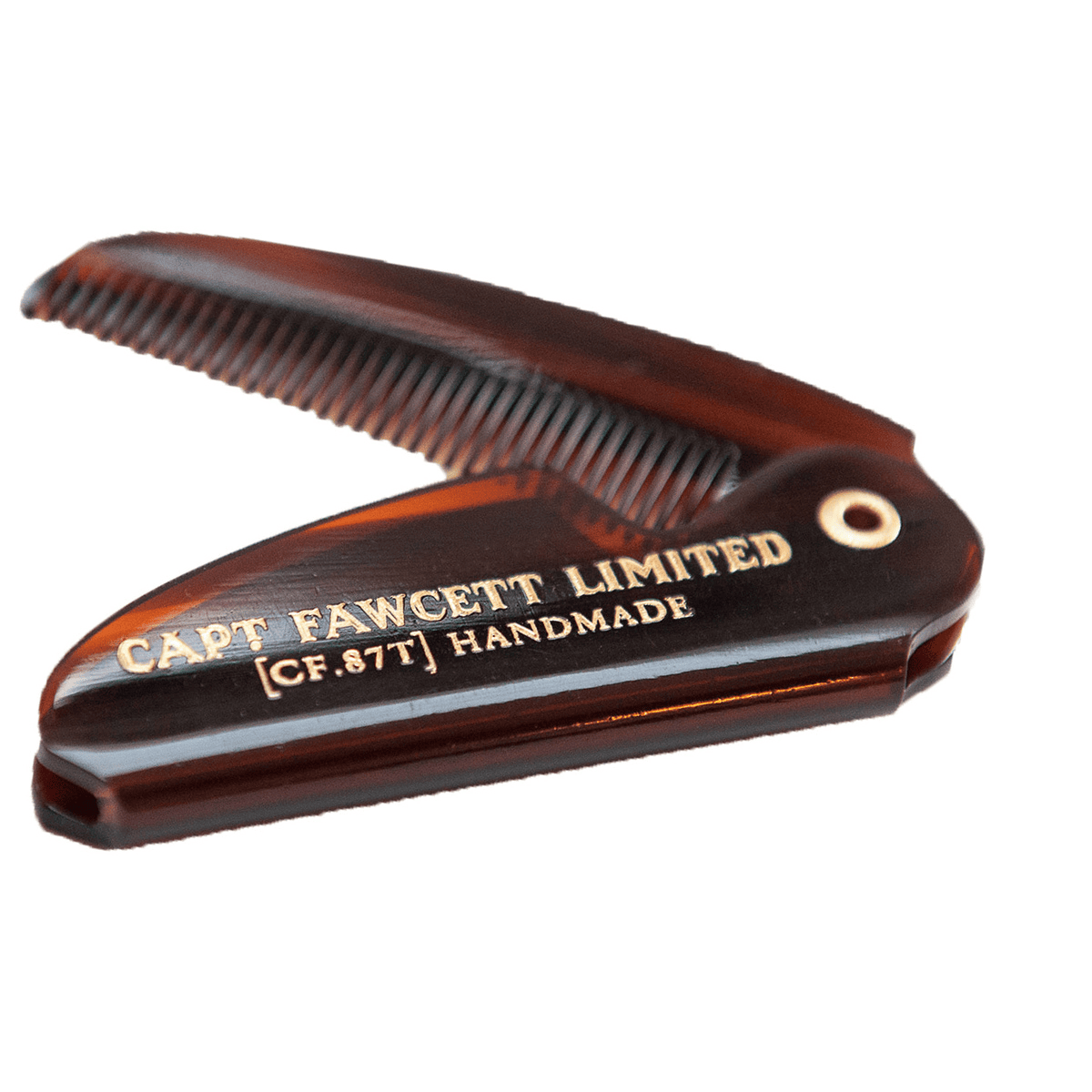 Folding Pocket Moustache Comb (Peigne à moustaches)