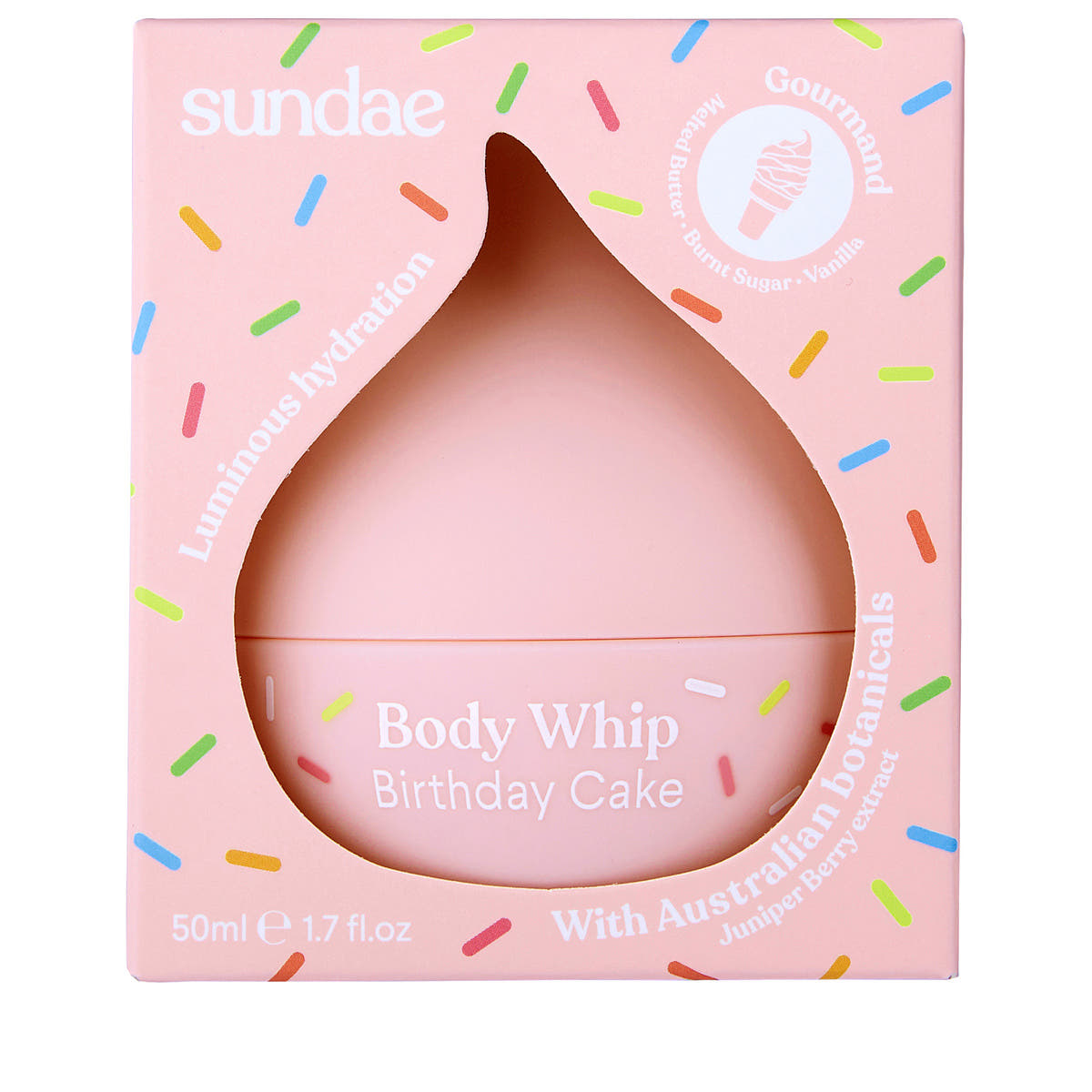 Birthday Cake Mini Body Whip